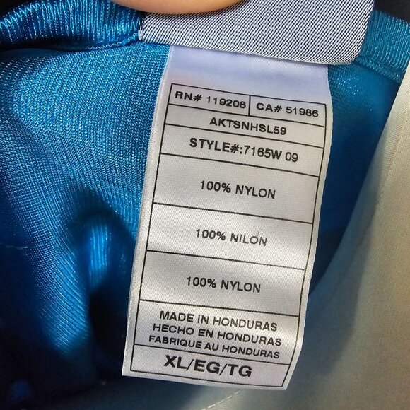 Reebok NFL #1 Cam Newton Carolina Panthers OnField Jersey XL Blue Blokecore - Picture 8 of 10